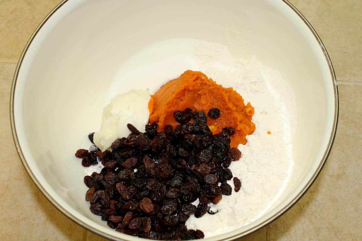 ingredients mixed in bowl