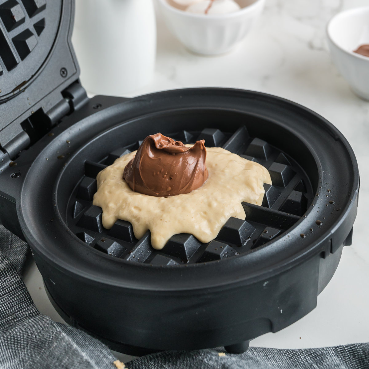 Nutella Waffles: Easy and Delicious Recipe - RecipeLibrary.net
