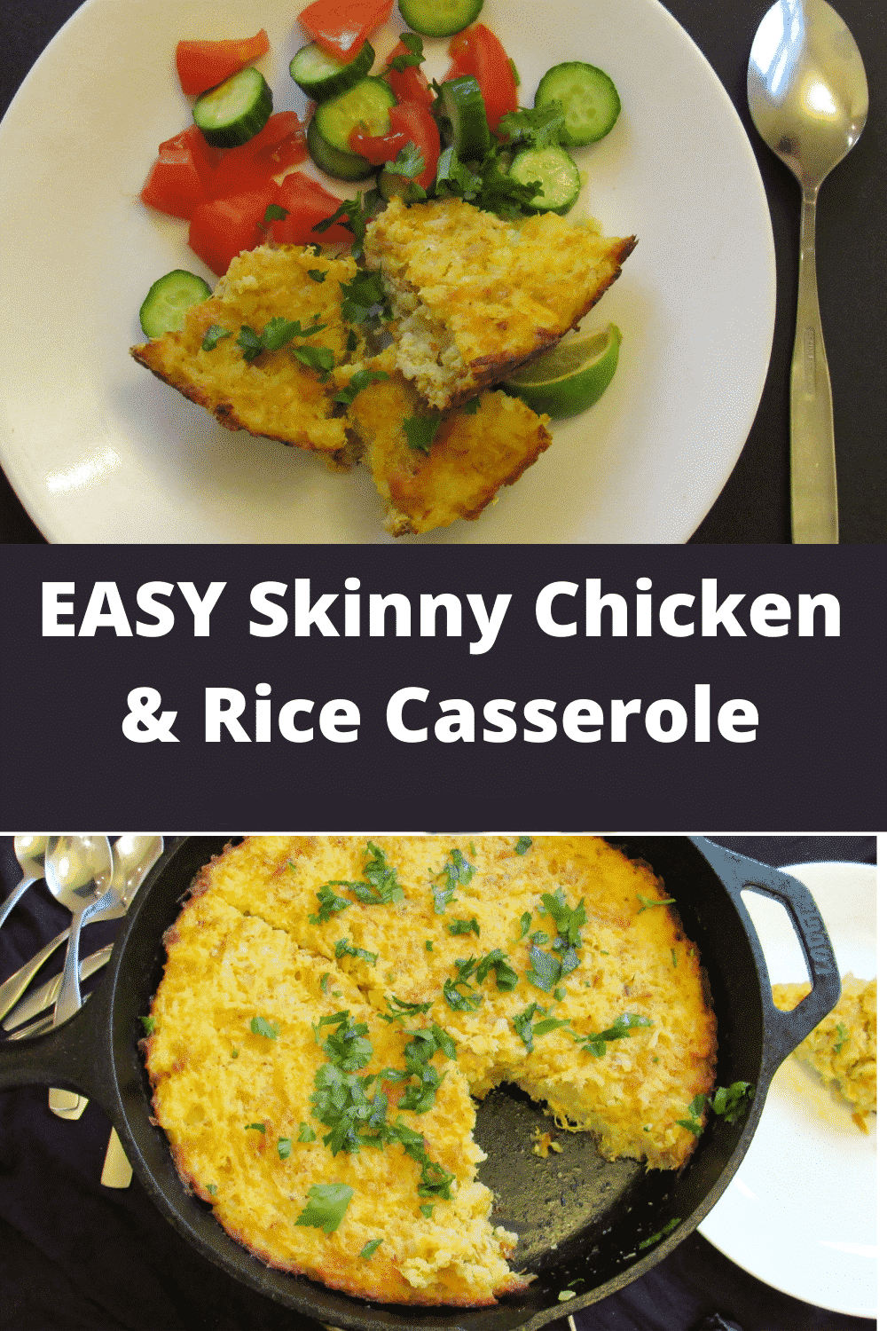 The finished recipe is served on a plate.