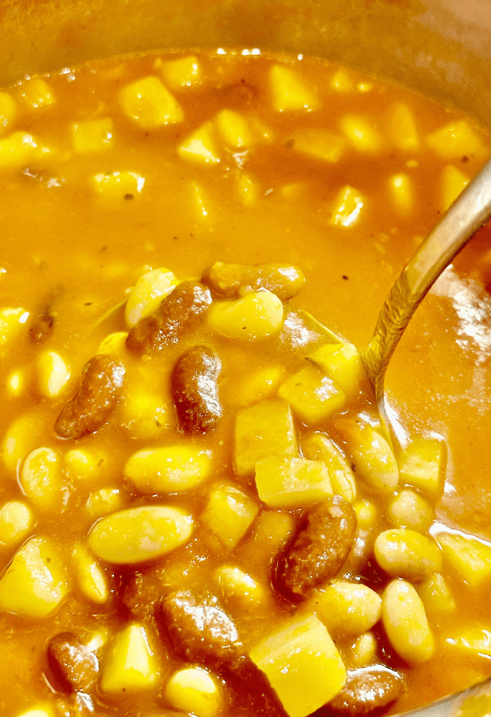 Soup is served.